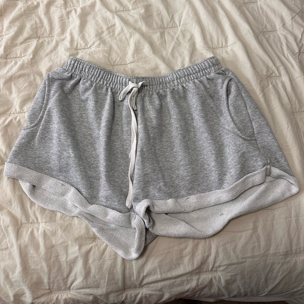 Gray Women's Casual Shorts